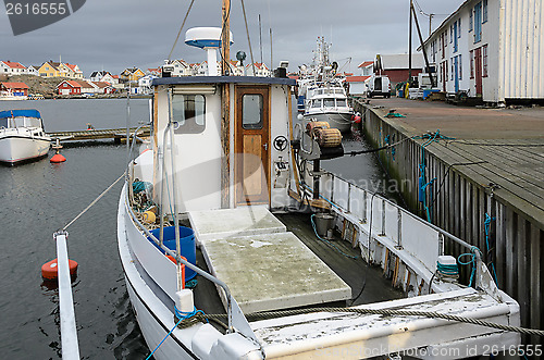 Image of Boat in the fishing port