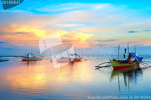Image of Traditional Philippines boats