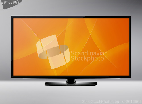 Image of LCD tv screen