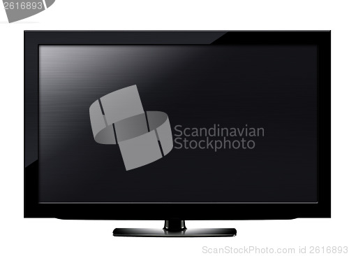 Image of LCD tv screen