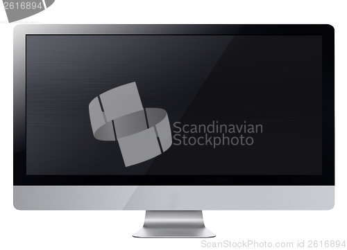 Image of LCD tv screen