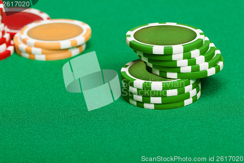 Image of pile of playing chips