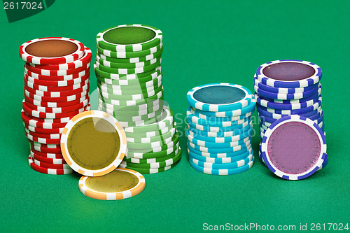 Image of pile of playing chips