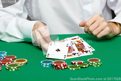 Image of gambler