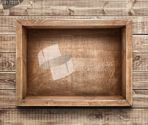 Image of Wooden box