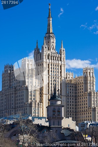 Image of Soviet skyscraper