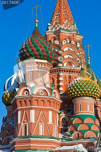 Image of Saint Basil Cathedral  in Moscow