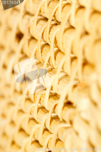 Image of natural wicker background