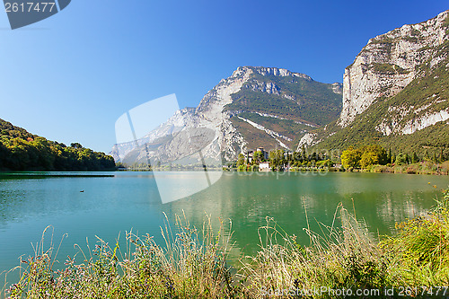 Image of Toblino lake and castle