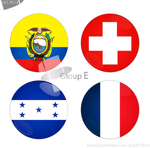 Image of Group E - Ecuador, Switzerland, Honduras, France