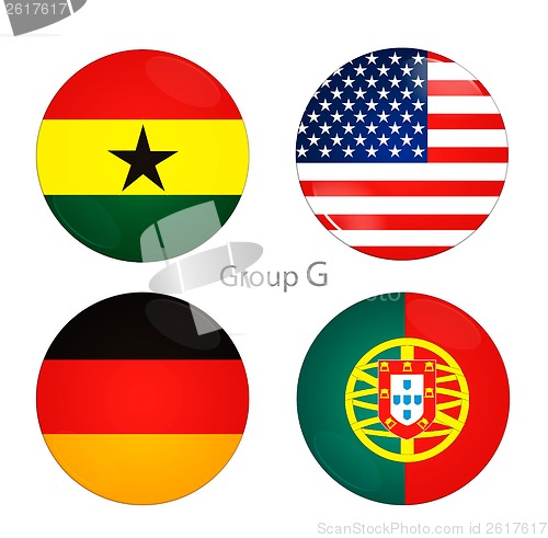 Image of Group G -USA, Ghana, Germany, Portugal