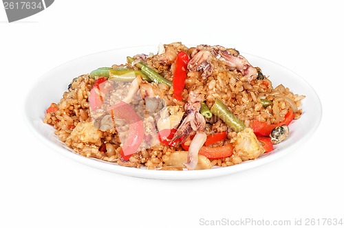 Image of Rice with seafood