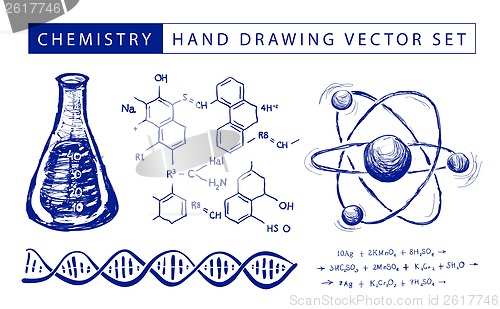 Image of Chemistry hand drawing