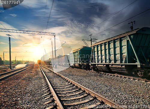 Image of Train wagons