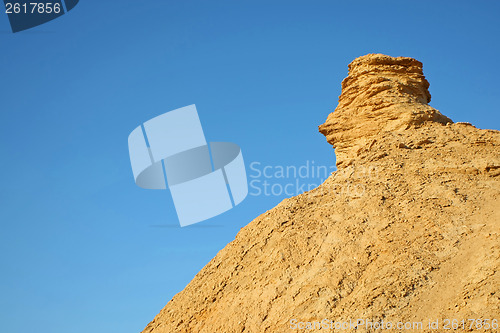 Image of Camel head rock close up