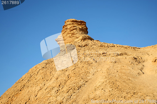 Image of Camel head rock in Tunisia