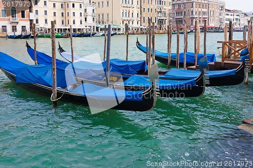 Image of Gondolas in Venice