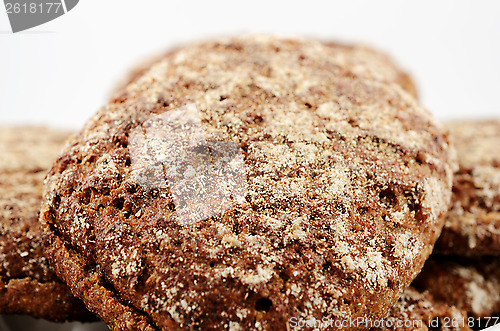 Image of loaf of rye bread 