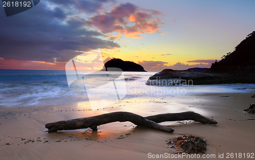 Image of Sunrise Lion Island, Australia