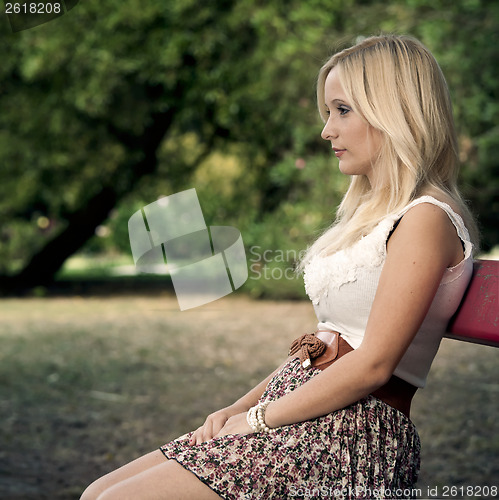 Image of Girl in the park