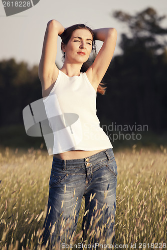 Image of Relaxing on a summer day