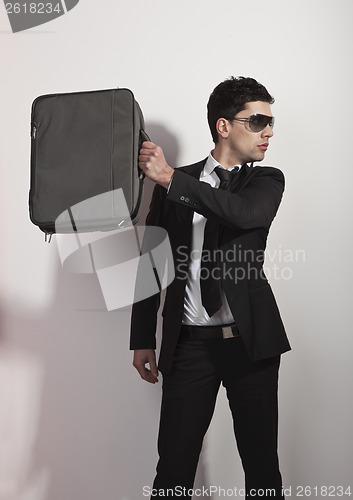 Image of Fashion businessman