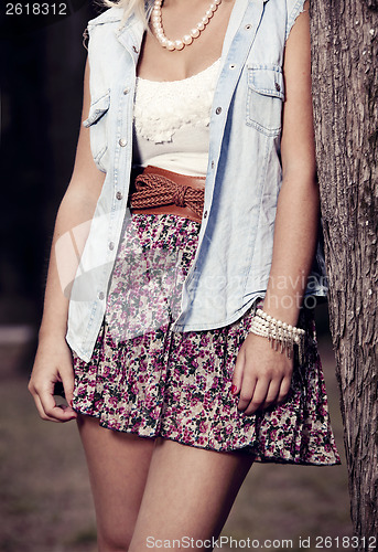 Image of Girl in the park