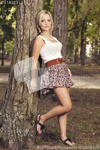 Image of Girl in the park
