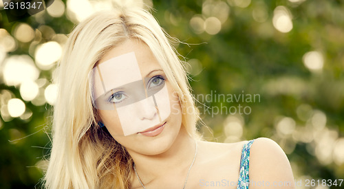 Image of Girl in the park