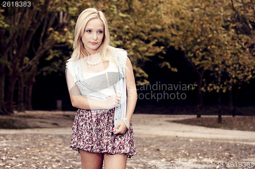 Image of Girl in the park