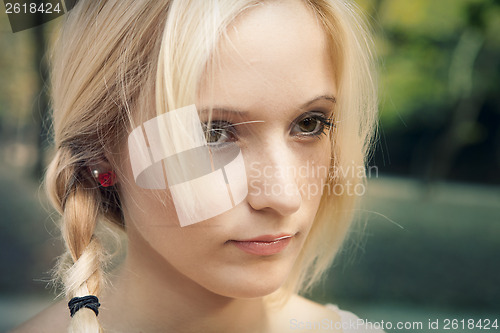 Image of Serious face