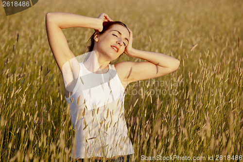 Image of Relaxing on a summer day