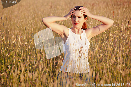 Image of Relaxing on a summer day