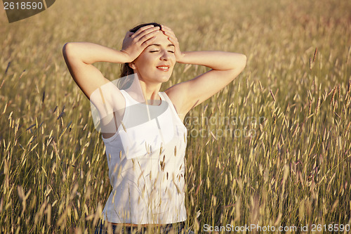 Image of Relaxing on a summer day