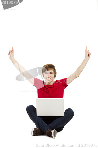 Image of Happy working