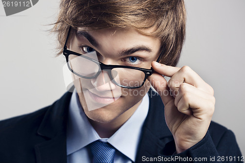 Image of Business man with glasses