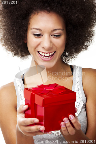 Image of Holding a gift