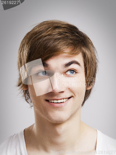 Image of Happy thinking face