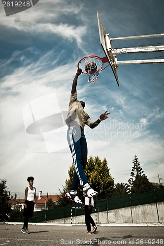 Image of Playing Basketball