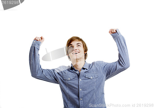 Image of Happy young man