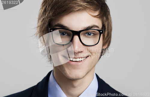 Image of Business man with glasses