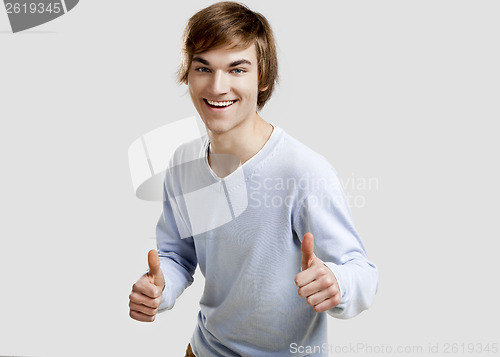 Image of Confident young man