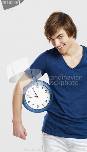 Image of Clock man