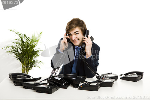 Image of Answering multiple calls at the same time