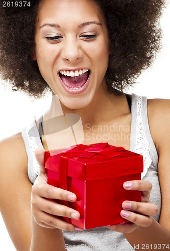 Image of Holding a gift