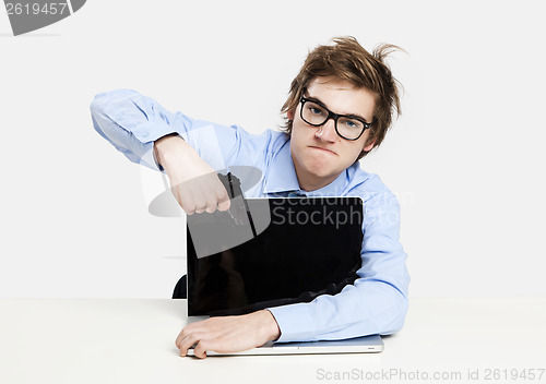 Image of Stressed work