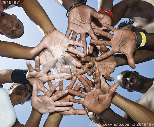 Image of Hands togetther