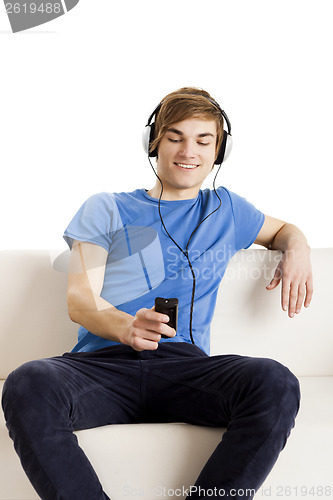 Image of Man with a remote control