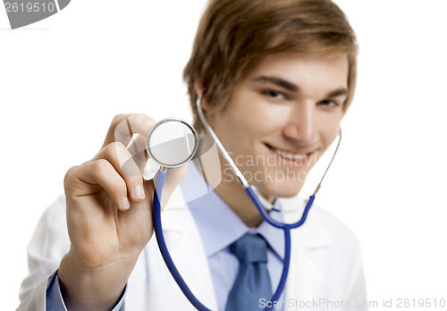 Image of Young and handsome doctor