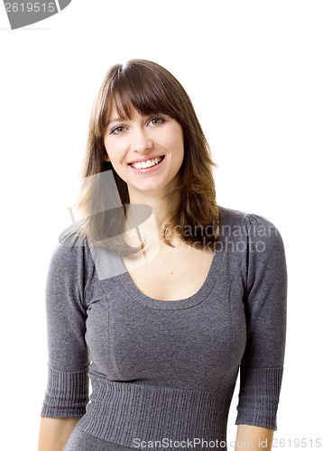 Image of Young woman smiling